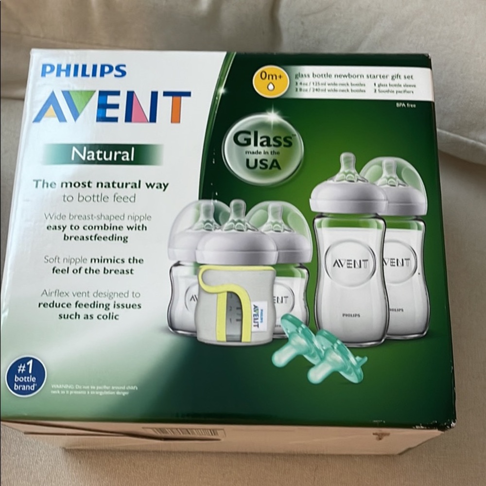 Avent Newborn Glass Bottle set